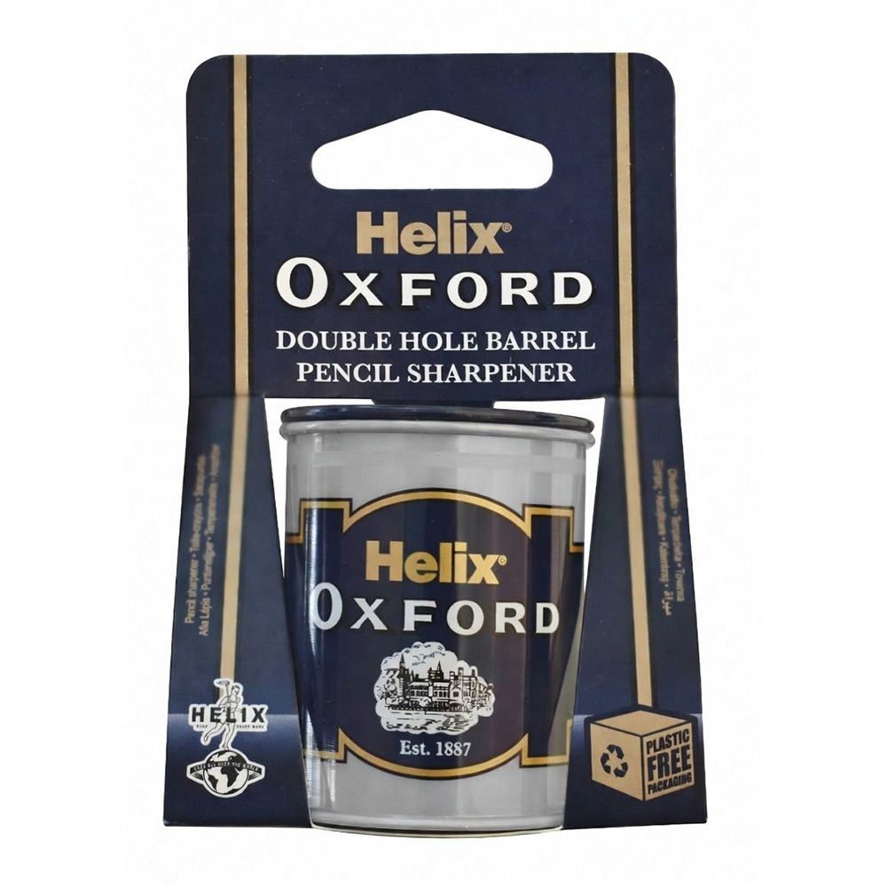 Double Hole Barrel Pencil Sharpener